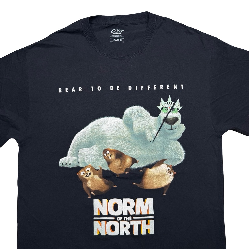 Norm of the North AMC movie theater promo shirt